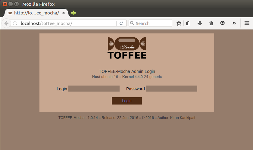 TOFFEE_Mocha login [CDN]